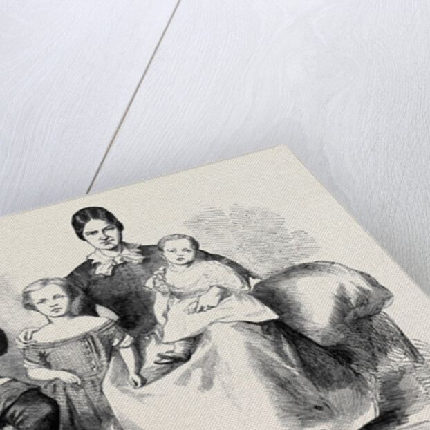 Colonel Inglis the Commandant at Lucknow and Mrs. Inglis and Family by Anonymous