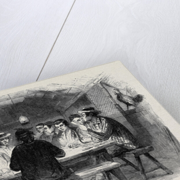 Panguingui (Card-Playing) in Manilla by Anonymous