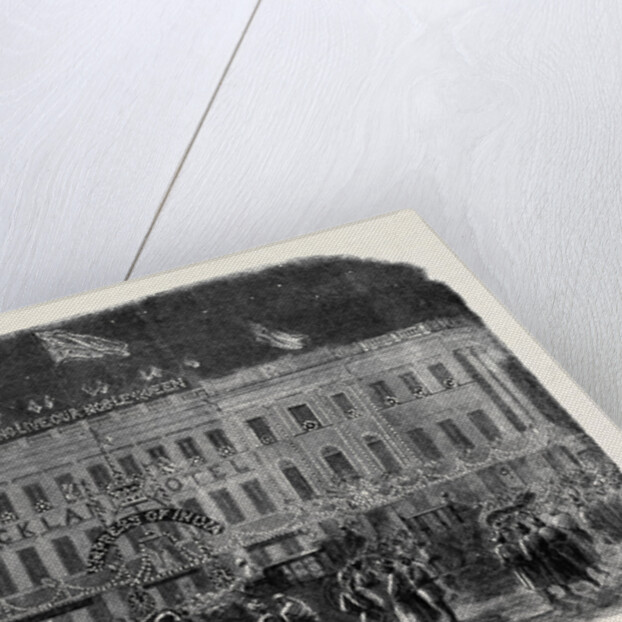 Auckland Hotel (Hall of All Nations) Calcutta by Anonymous