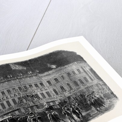 Auckland Hotel (Hall of All Nations) Calcutta by Anonymous