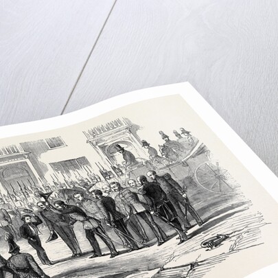 Landing of Prince Alfred at the Custom House Stairs Valetta Malta by Anonymous