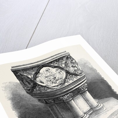 The Font in the New Episcopal Church at Dunkeld by Anonymous