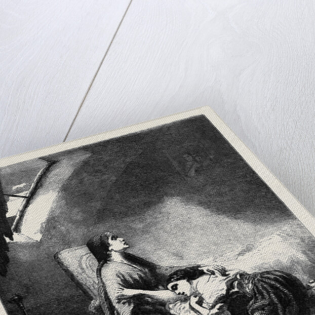 The Last Prayer, in the French Exhibition by Anonymous