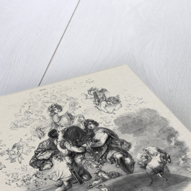 May an Allegorical Design by Anonymous