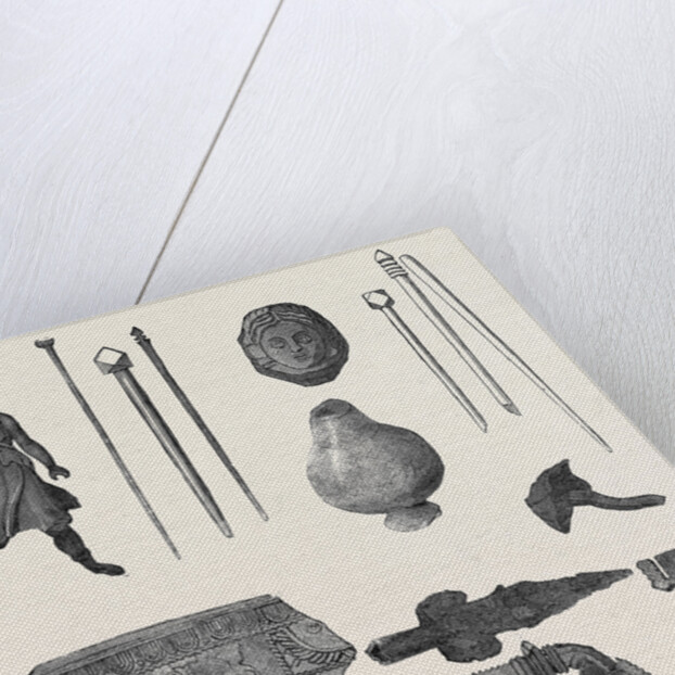 Relics from Uriconium Found in the Recent Excavations at Wroxeter by Anonymous