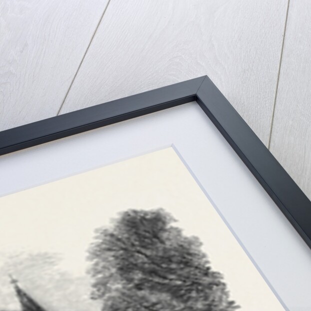 Ruins of King's Newton Hall Near Melbourne Derbyshire Destroyed by Fire on the 17th Inst. by Anonymous