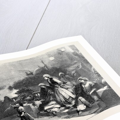 The Feast of Roses, in the Exhibition of the New Society of Painters in Water Colours by Anonymous