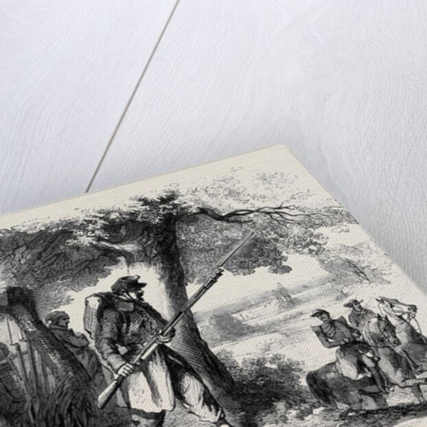The War Piedmontese Vidette by Anonymous
