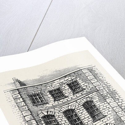 House in which Handel Lived 57 Brooke Street London by Anonymous