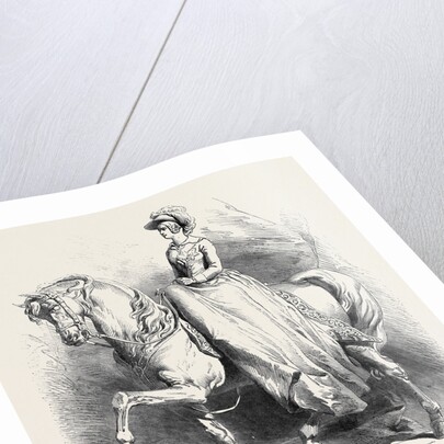 Statuette of Her Majesty, Modelled by Count D'Orsay by Anonymous