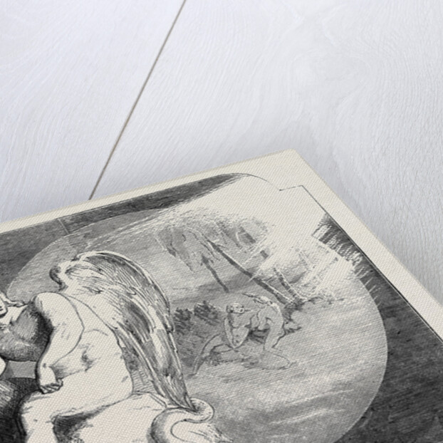 Group of Sculpture, by Lough, at the City Ball. by Anonymous