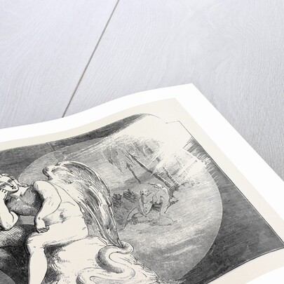 Group of Sculpture, by Lough, at the City Ball. by Anonymous