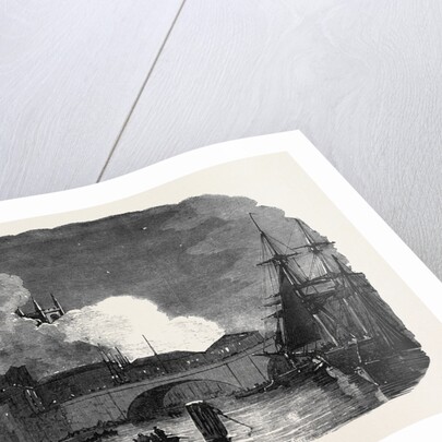 The Recent Fire at Montague-Close, London Bridge by Anonymous