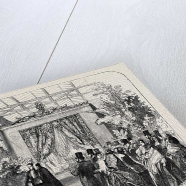 Waiting Her Majesty's Arrival by Anonymous