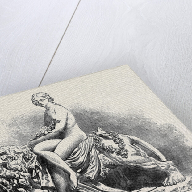 Una and the Lion by Anonymous