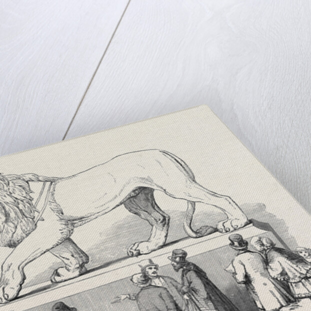 Colossal Bavarian Lion, the Great Exhibition by Anonymous