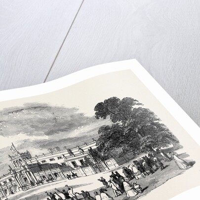 Shrubland Park, Near Ipswich, the Seat of Sir W.F. Middleton, Bart., Arrival of Prince Albert, Meeting of the British Association at Ipswich by Anonymous