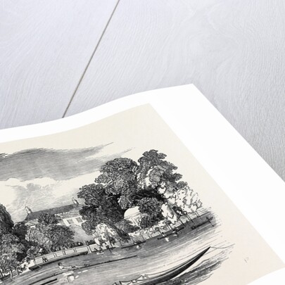 Thames Watermen's Regatta, the Chancellor's, Near Hammersmith Bridge, Wherry for Presentation to the Prince of Wales by Anonymous