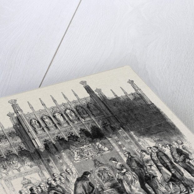 The Queen's Visit to the City of London, the Royal Throne in the Guildhall, Royal Visit to the City by Anonymous