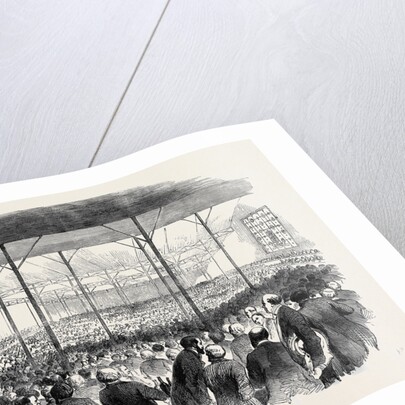 The Royal Agricultural Society's Meeting at Windsor, the Pavilion Dinner in the Home Park by Anonymous