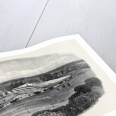 The Agricultural Show, Sketched from the North Terrace of Windsor Castle, the Royal Agricultural Society's Meeting at Windsor by Anonymous