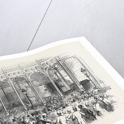 The Shilling Day, Exterior of the Exhibition, the Great Exhibition by Anonymous