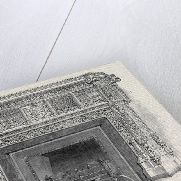Gothic Mantel Piece, the Great Exhibition by Anonymous