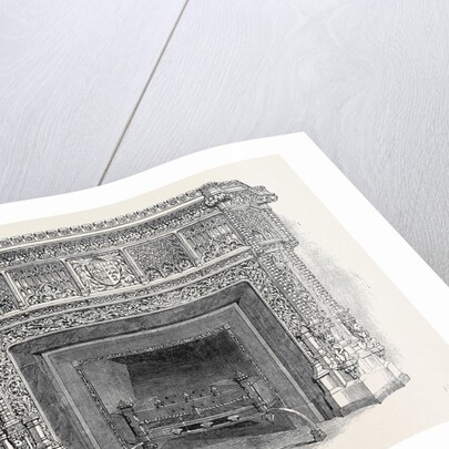 Gothic Mantel Piece, the Great Exhibition by Anonymous