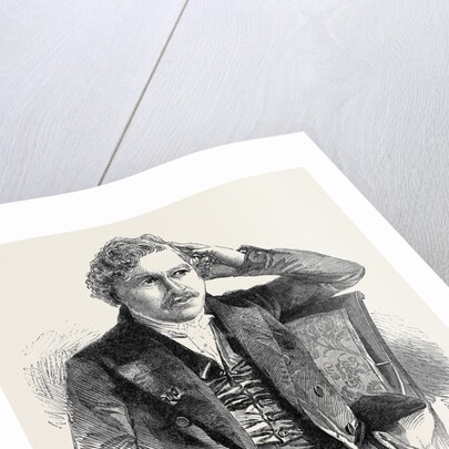 The Late M. Daguerre, from a Daguerreotype by Claudet by Anonymous