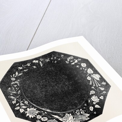 Ornamented Marble Table by Anonymous