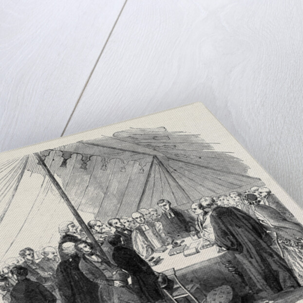 Middlesex County Lunatic Asylum, Colney Hatch, Consecration of the Cemetery by Anonymous