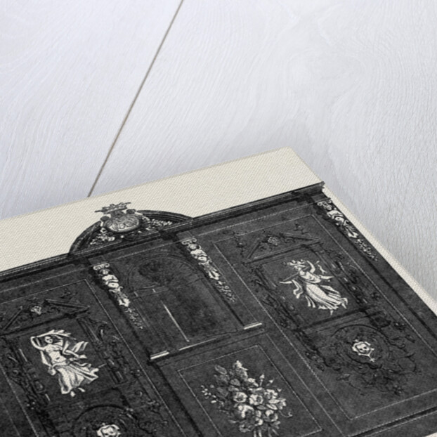 Bookcase in Ebony, Great Exhibition by Anonymous