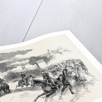 Great Exhibition Fetes at Paris, the Grand Review, the President and His Staff by Anonymous