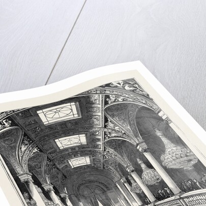 Great Exhibition Fetes at Paris, Hotel De Ville, the Grand Staircase by Anonymous