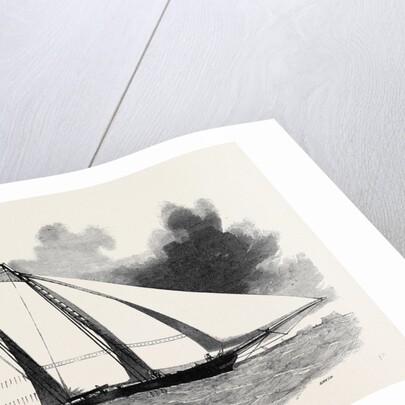 The Schooner Yacht America by Anonymous