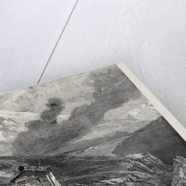 The New Overland Route to India: The Railway Over the Alps Summit of Mont Cenis and Lake 1869 by Anonymous