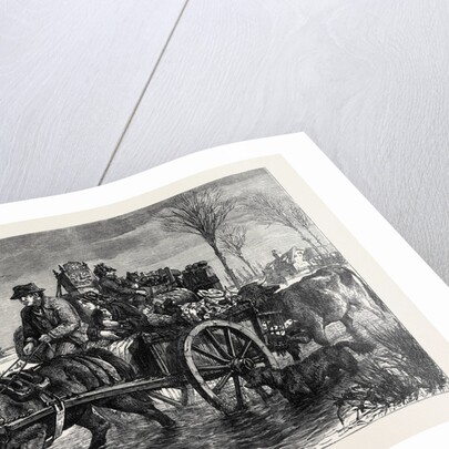 Flooded Out in Lincolnshire UK 1869 by Anonymous