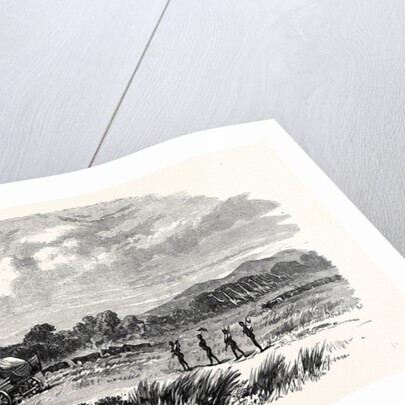 Travelling in Africa: Two Days Without Water 1869 by Anonymous
