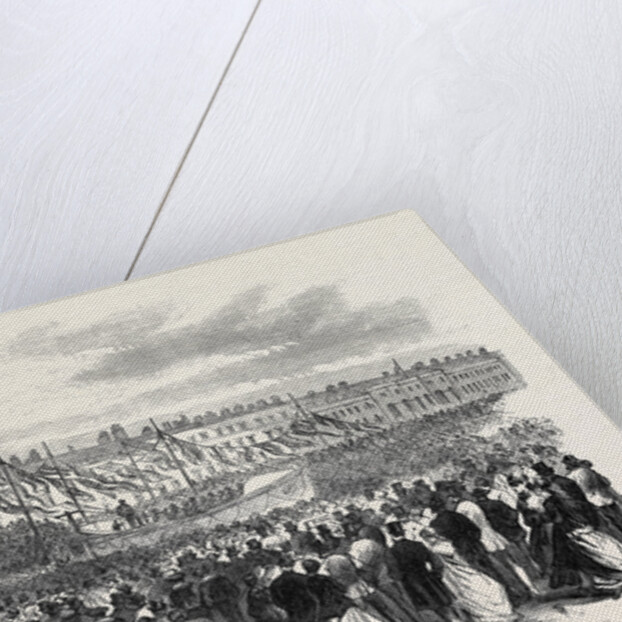 Launch of a Life Boat at Weymouth 1869 by Anonymous