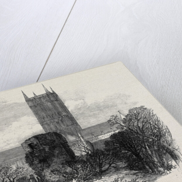 Ruins of the Bishop's Old Palace Lincoln 1869 UK by Anonymous