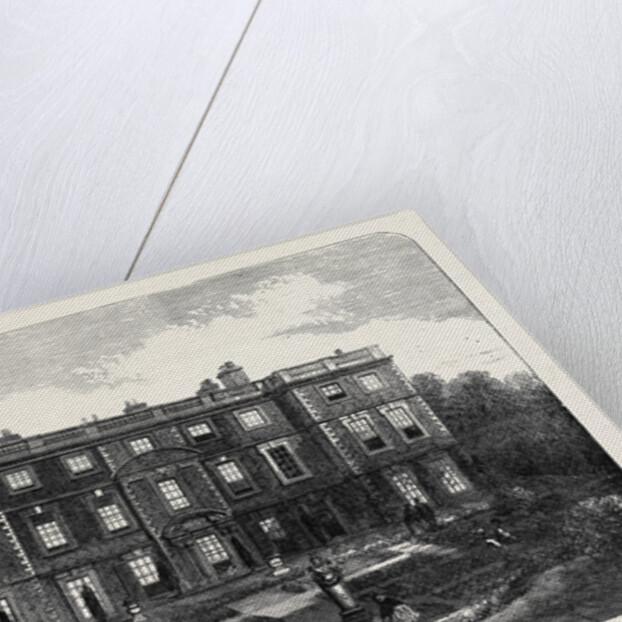 The Hunting Disaster in Yorkshire: Newby Hall the Seat of Lady Mary Vyner Near the Scene of the Calamity 1869 by Anonymous