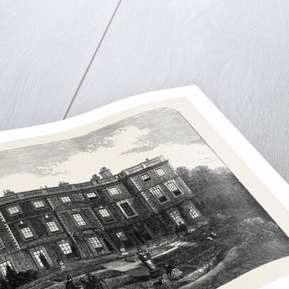The Hunting Disaster in Yorkshire: Newby Hall the Seat of Lady Mary Vyner Near the Scene of the Calamity 1869 by Anonymous