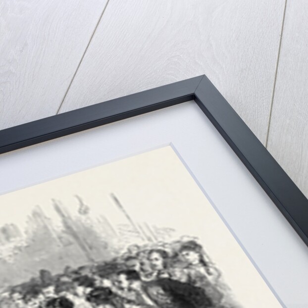 A State Ball at the Tuileries: Presentations to the Emperor and Empress Before the Ball Paris France 1869 by Anonymous