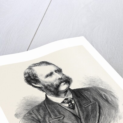 Lieutenant-Colonel Henderson the New Chief Commissioner of Metropolitan Police London UK 1869 by Anonymous