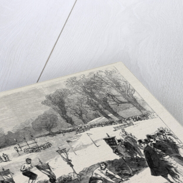 The Thames Rowing Club Athletic Sports in Putney Park London 1869 UK by Anonymous