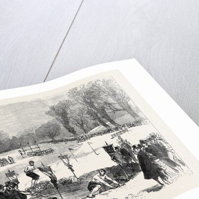 The Thames Rowing Club Athletic Sports in Putney Park London 1869 UK by Anonymous