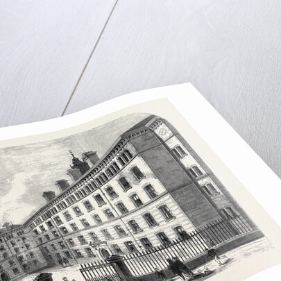 Peabody Square Westminster for the Dwellings of the Poor London UK 1869 by Anonymous