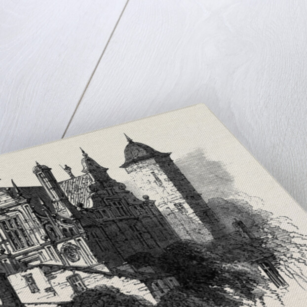 Old House Gdansk Poland 1869 by Anonymous