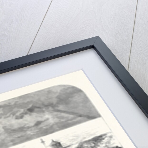 The Volunteer Review at Dover: Scene at the Wreck of H.M.S. Ferret at the Admiralty Pier UK 1869 by Anonymous