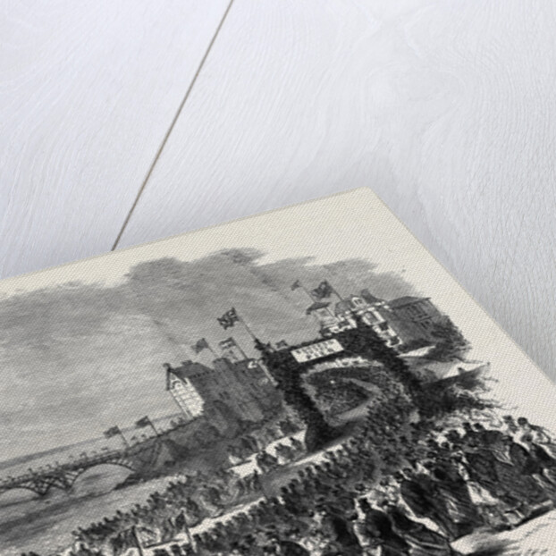 Opening of the Pier at Clevedon Somersetshire UK 1869 by Anonymous